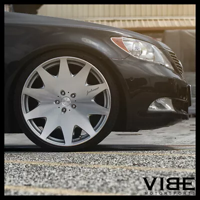 19  MRR HR3 19x9.5 SILVER VIP CONCAVE WHEELS RIMS FITS LEXUS LS430 • $350