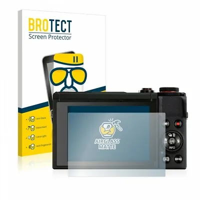 Canon Powershot G7 X Mark III ® AirGlass® MATTE Tempered Glass Screen Protector • $28.49