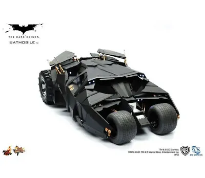 NEW Hot Toys MMS69 Batman Batmobile Tumbler 1/6 Scale Movie Masterpiece • $950