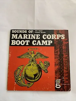 Sounds Of Marine Corps Boot Camp San Diego Parris Island Vinyl Record Album 1960 • $23.74
