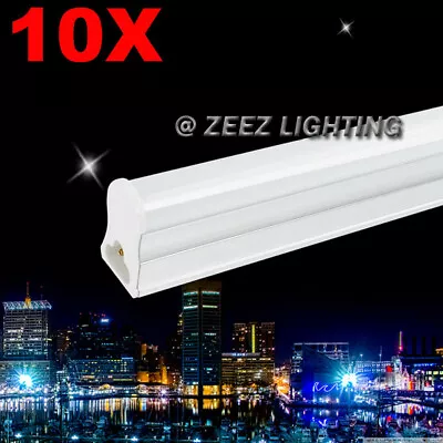 10X T5-Integrated 3FT 14W Daylight Cool White LED Tube Light Bulb Fluoresct Lamp • $52.76