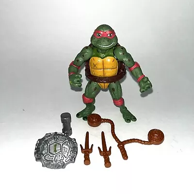 1991 TMNT Movie Star Raph Raphael Vintage Action Figure 100% Complete • $27.99