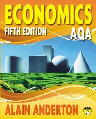 AQA A Level Economics Student Book By Mr Alain Anderton • £3.62