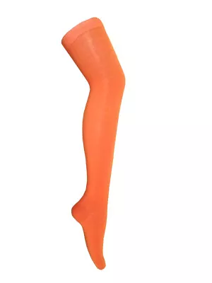 Velma Costume Socks	Knee High Tight High Orange Socks • £13.61