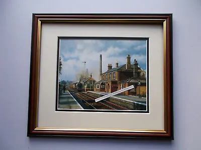Railway Print By Malcolm Root Framed (v) • £19.95