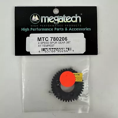 Megatech MTC780206 2 Speed Spur Gear 38T (XT Tempest) NEW • $8.97