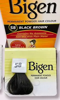 Bigen Hair Dye Permanent Powder Hair Colour 6g All Colours • £4.95