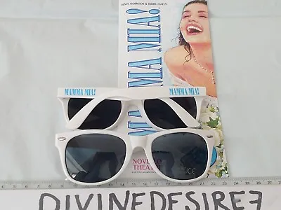 Mamma Mia The Musical Sun Glasses One Size Fancy Dress Promo Super Trooper ABBA • £7.99
