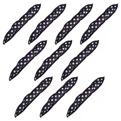 10pcs Hair Curler Rollers For DIY Spiral Curls - Long/Short/Thick/Thin Hair • £10.39
