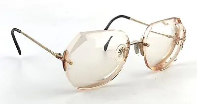 Silhouette Eyeglasses Frame Only Mod. 8007/38 4093 Rimless Gold Vintage  • $40.99