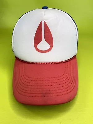 Volcom Stone Otto Adult Unisex Red Blue White Snapback Trucker Hat Cap • $14.99