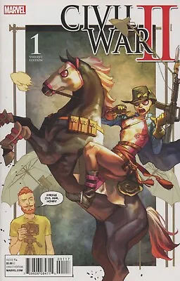 Civil War Ii #1 Yasmine Putri Party Color Variant 2016 Marvel Comics Nm • $3.99