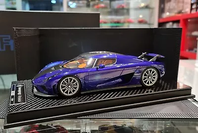 Frontiart 1/18 Koenigsegg Regera 7205 Purple Blue Resin / BBR MR • $550