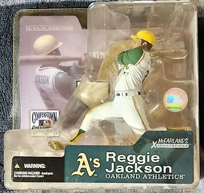 2004 Reggie Jackson McFarlane Cooperstown Collection Oakland A's Variant • $25.99