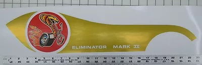 Murray Eliminator Mark II Chain Guard Decal • $59.99