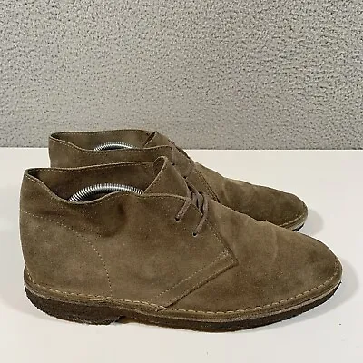 J.Crew MacAlister Suede Chukka Boots In Brown Mens Size 10 • $29.99
