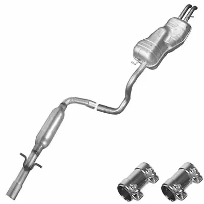 $238.74 • Buy Resonator Muffler Exhaust System Kit Fits: 1999-2005 Volkswagen Jetta 2.0L