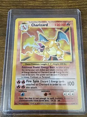 Pokémon Tcg 1999 Charizard Holo Base Set #4/102 • $380