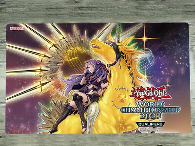 YuGiOh Playmat Knightmare Unicorn TCG CCG Mouse Pad Trading Card Game Mat & Bag • $39.15