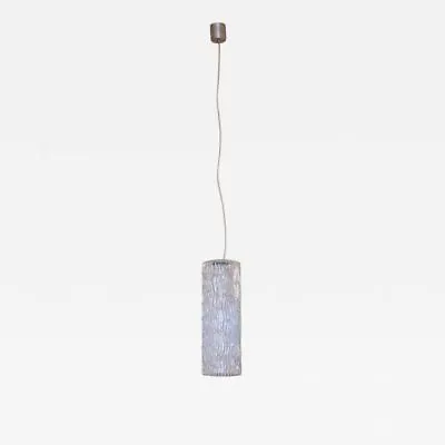 Mazzega Opalescent Blown Glass Pendant Light By Carlo Nason Italy 1965 • $1650