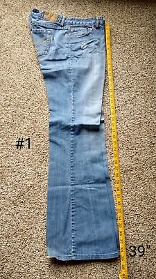 Womens Jr. Vanity Dakota Denim  Flare Jeans 30  × 32  • $7