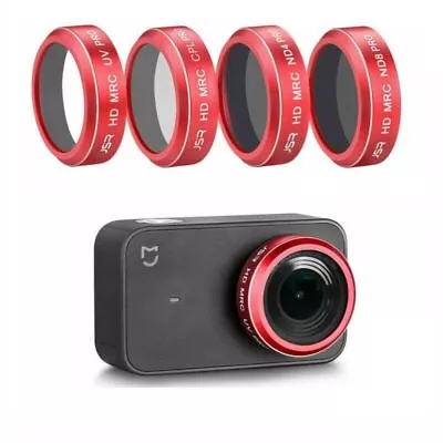 HD-UV CPL ND4 ND8 Set Camera Lens Filter For Xiaomi Mijia 4K Mini Action Camera • $42.18