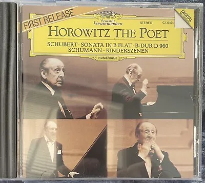 Vladimir Horowitz The Poet (1991 Deutsche Grammophon) Original Audio Music CD • $5