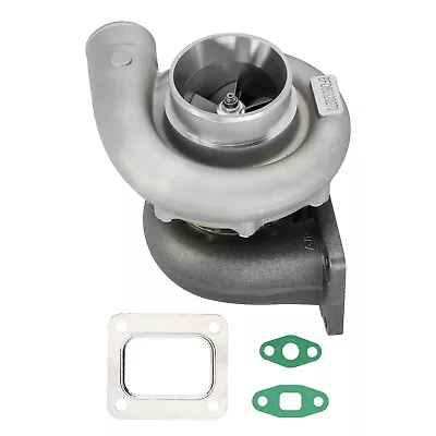 Universal T76 T4 Turbo Charger .96 .80 AR Oil Cold Turbocharger T4 Flange V Band • $338.74