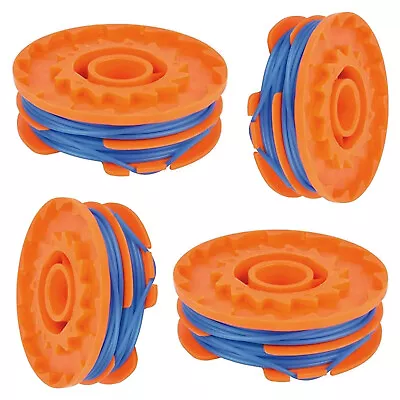 4 X ALM Trimmer Spool & Line WX100 For Qualcast GT25 350w GT30 450w Strimmers • £11.99