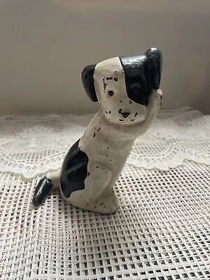 Vintage MCF Midwest Of Cannon Falls Cast Iron Puppy Dog Door Stop RARE USA Dogs • $200