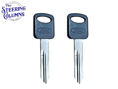 $12.99 • Buy 1997-2016 Ford F150 Mustang Expedition Logo H75 Oem Key Plastic Head Lot Of 2!