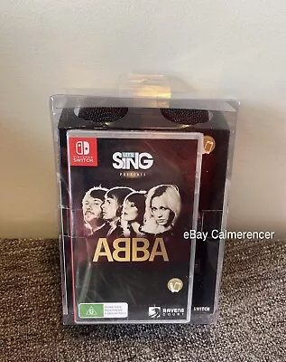 Lets Sing Abba Mic Bundle - Nintendo Switch - Brand New • $48