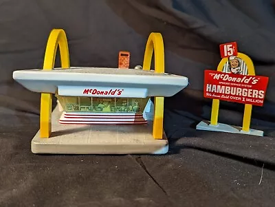 $20 • Buy 1996 McDonald's Classic McMemories Ceramic Restaurant Sculpture