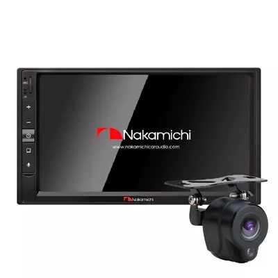 Nakamichi NAM3510-M7 + Reverse Camera 7  Media Receiver With Apple Carplay An... • $410.90