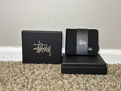 NEW Stussy Canvas Wallet Black Check • $40