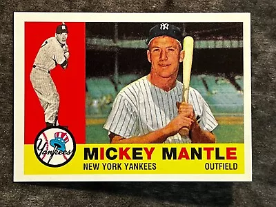 1996 Topps 1958 Mickey Mantle Redemption RARE • $50