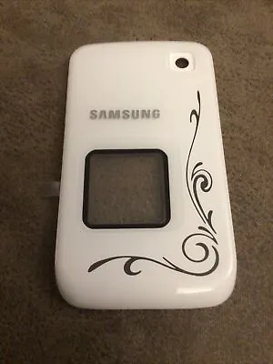 Genuine Original Samsung E420 LaFleur Chic White Front Lens Glass Screen Window • £2.99