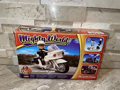 Mighty World Adventure Dean The Highway Patrol Officer Complete Playset 8590 • $15