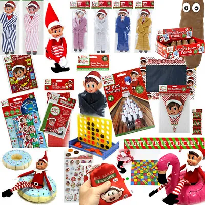 £2.95 • Buy Elf Accessories Props Stock On The Shelf Ideas Kit Christmas Games Clothes Toys