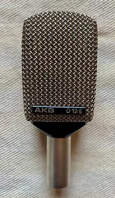 Vintage AKG D12E Cardioid Dynamic Microphone • $850