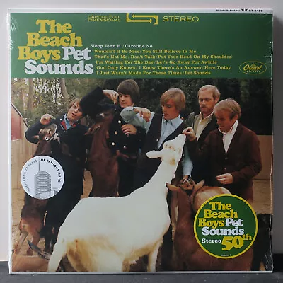 BEACH BOYS 'Pet Sounds' 50th Anniversary Stereo Vinyl LP NEW/SEALED • $49.99