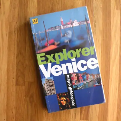 Explorer Venice - Guide & Map By AA World Travel Guides - Paperback • £5.99