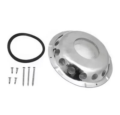 £44.99 • Buy Roof Vent Stainless Steel Mushroom Tannoy Vent 9  Diameter Chandlery Boat