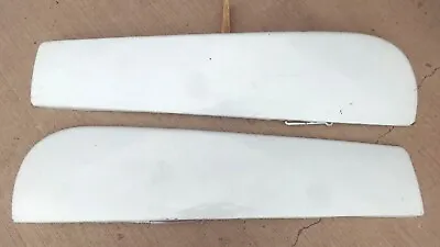 1957 1958 Mercury REAR FENDER SHIELDS / CRUISER SKIRTS Foxcraft Pair 60x14 • $1695