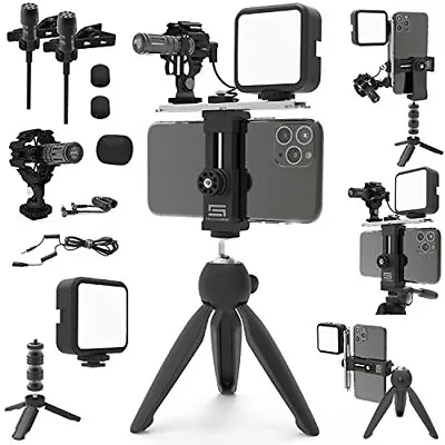 SCOUT MOJO 2 Plus Modular Rig Kit With 3 MicrophonesLED Light Set For PRO Video • $152.58