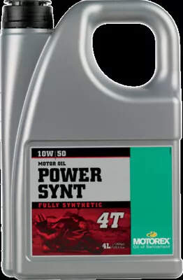 Motorex 110452 Power Synt 4T Engine Oil - 10W50 - 4 L • $64.99