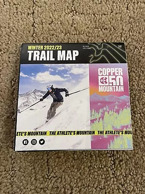 $2.50 • Buy 2022-2023 Copper Ski Resort Winter Trail Map  -NEW-  Lift Ticket Vail Keystone