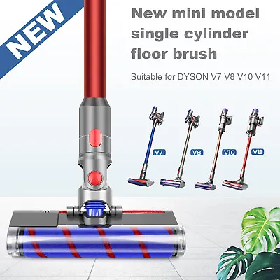 $30.99 • Buy LED Fluffy Floor Roller Brush Head For Dyson V7 V8 V10 V11 Vacuum Cleaners Parts