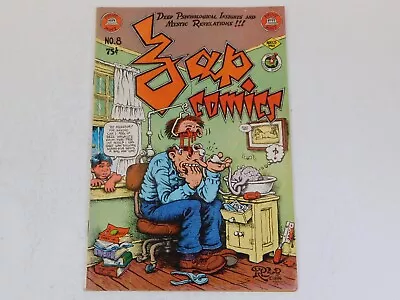 ZAP COMIX #8  Underground Comic - R Crumb Rick Griffin - 1st Print Comix • $13