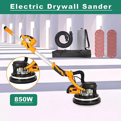 Electric Drywall Sander W/ LED Light Variable Adjustable Speed Sanding Pad • $96.99